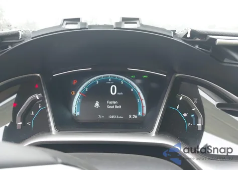 2017 Honda Civic Touring из США, поврежденный, VIN 19XFC1F99HE018593